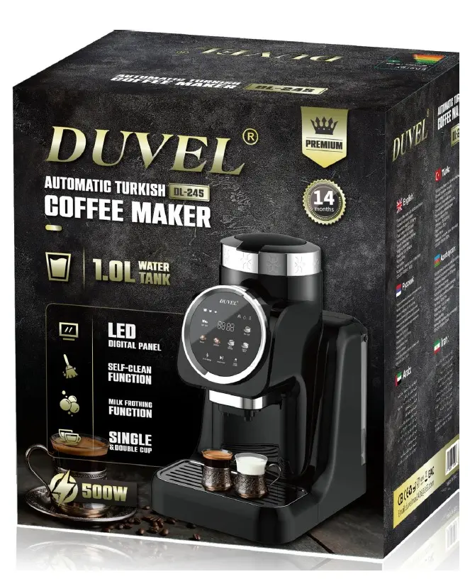 DUVEL AUTOMATIC TURKISH COFFEE MACHINE DL-245