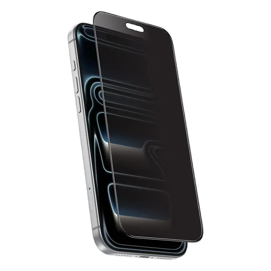 Green Lion Anthony 360° Privacy Screen Protector for iPhone 18 Pro/Pro Max - Black Edge/Privacy GNANTPV18PBK