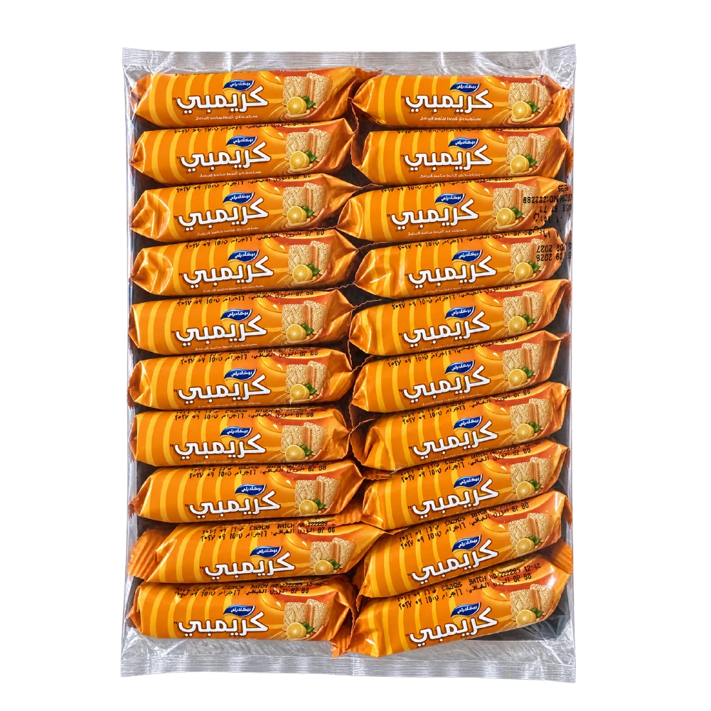 PICCADELI Crembi Biscuits - Orange (20 x 16g)
