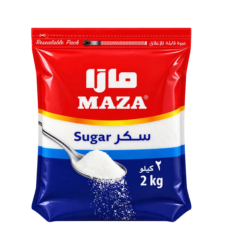 MAZA White Crystal Sugar - 2 Kg
