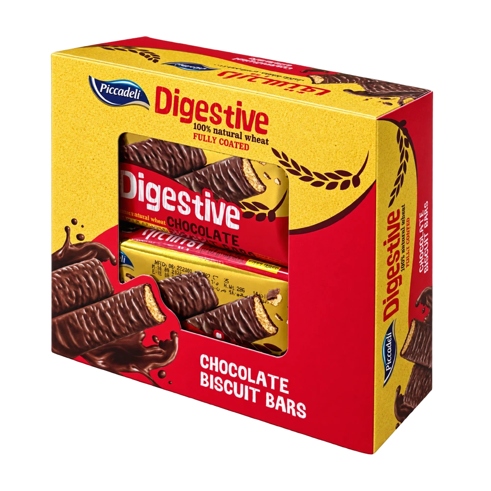 PICCADELI Digestive Choco Coate Bars (8x28g)