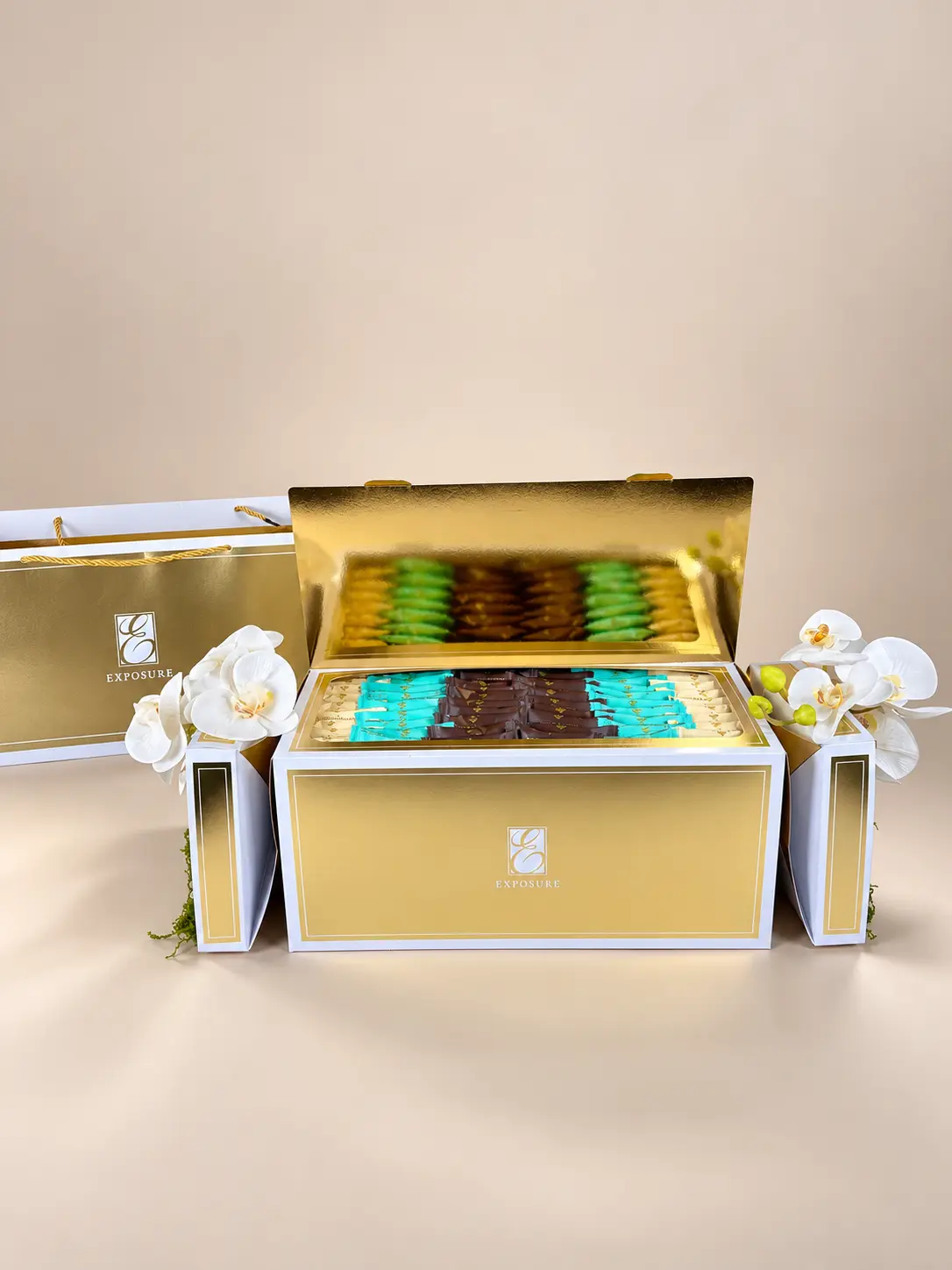 Golden Box Nougat Biscuits