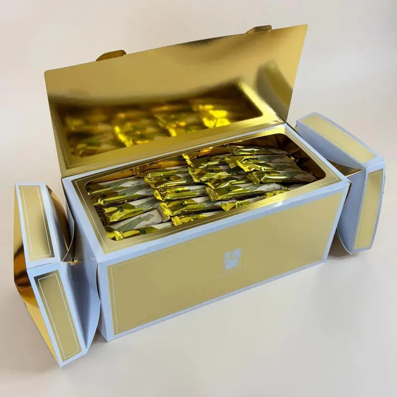 Gold Box Pistachio Wafer