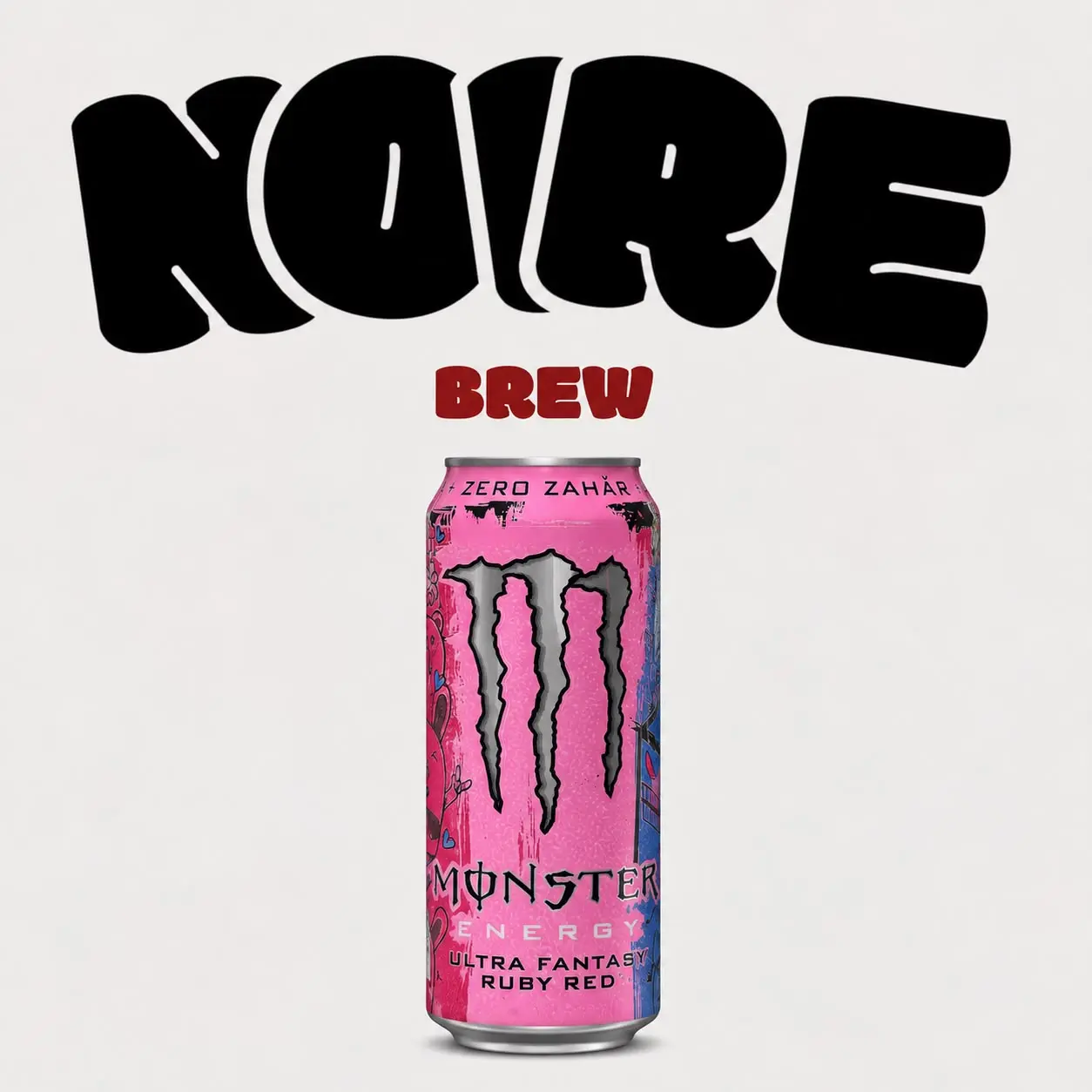 MONSTER ULTRA FANTASY RUBY RED ZERO SUGAR 500ML